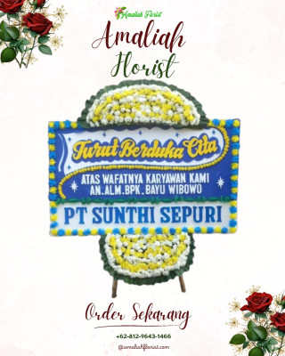 Papan Bunga Duka di Babakan Penghulu
