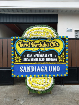 Papan Bunga Duka di Babakan Penghulu